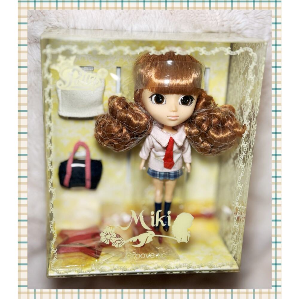 Little Pullip Miki Groove Miniature Schoolgirl Petite Blythe 4.5" Fashion Doll